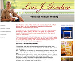 Lois Gordon Webstie b Stuart Blower
